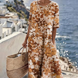 Nicolasa™ | Vestido Midi Floral Corte A