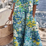 Nicolasa™ | Vestido Midi Floral Corte A