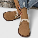Valentynah™ | Zapatillas de Invierno con Forro de Peluche y Hebilla