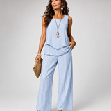 Petronila™ | Conjunto Blusa y Pantalón Elegante