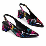 Karthleen Tacones Gruesos con Estampado Geométrico