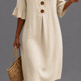 Vestido informal de mujer.