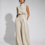 Venancia™ | Conjunto Minimalista Top y Pantalón Ancho