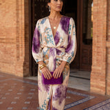 Valeria™ | Vestido Satinado Cruzado