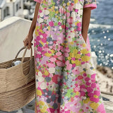 Nicolasa™ | Vestido Midi Floral Corte A