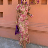 Felicidad™ | Vestido Floral de Rosas