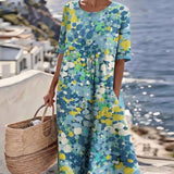 Nicolasa™ | Vestido Midi Floral Corte A