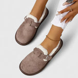 Valentynah™ | Zapatillas de Invierno con Forro de Peluche y Hebilla