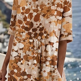 Nicolasa™ | Vestido Midi Floral Corte A